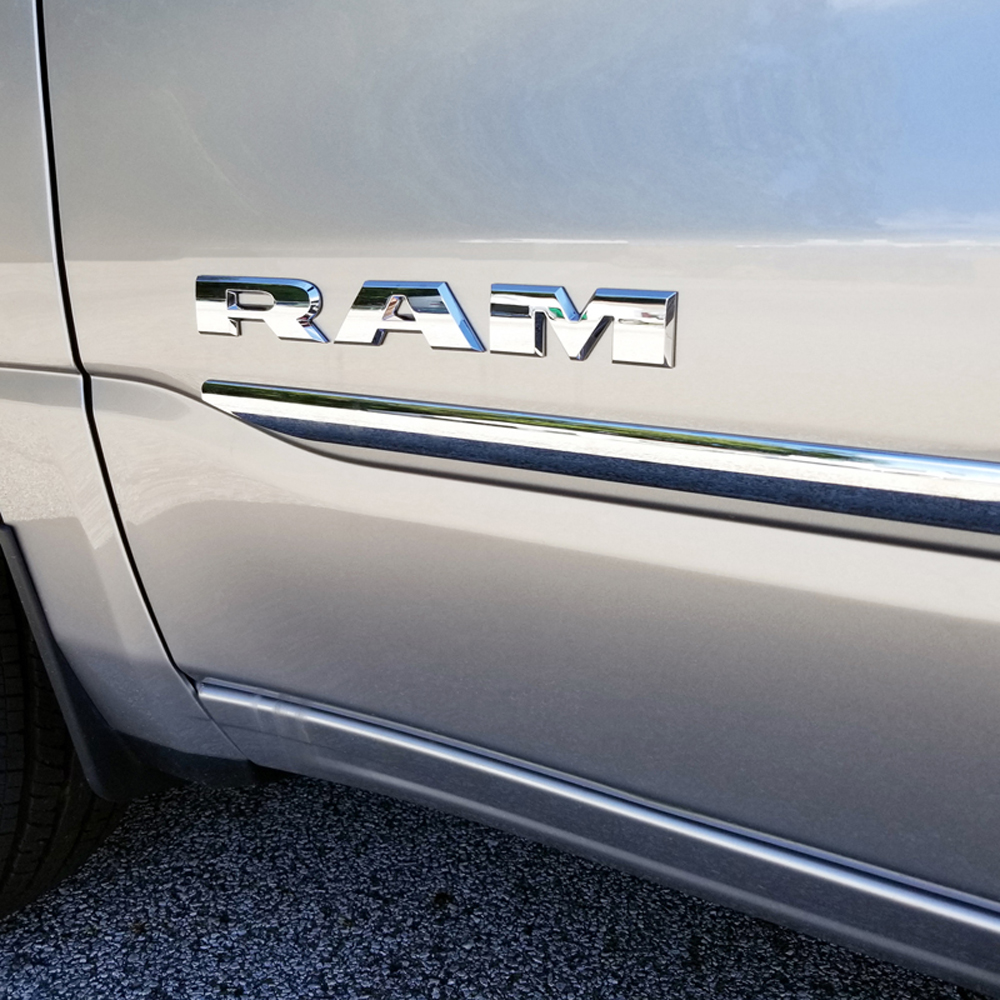 Dodge Ram 1500 Quad Cab Chrome Body Molding 2019 - 2021 / CBM-300-5253-0809 | Sportwing Chrome Window Trim For 2019 Ram 1500